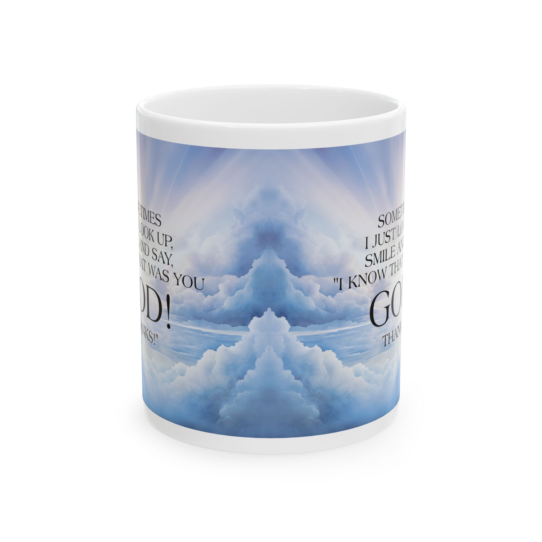 I Know That Was You, God! Mug | Inspirational Faith & Gratitude Mug