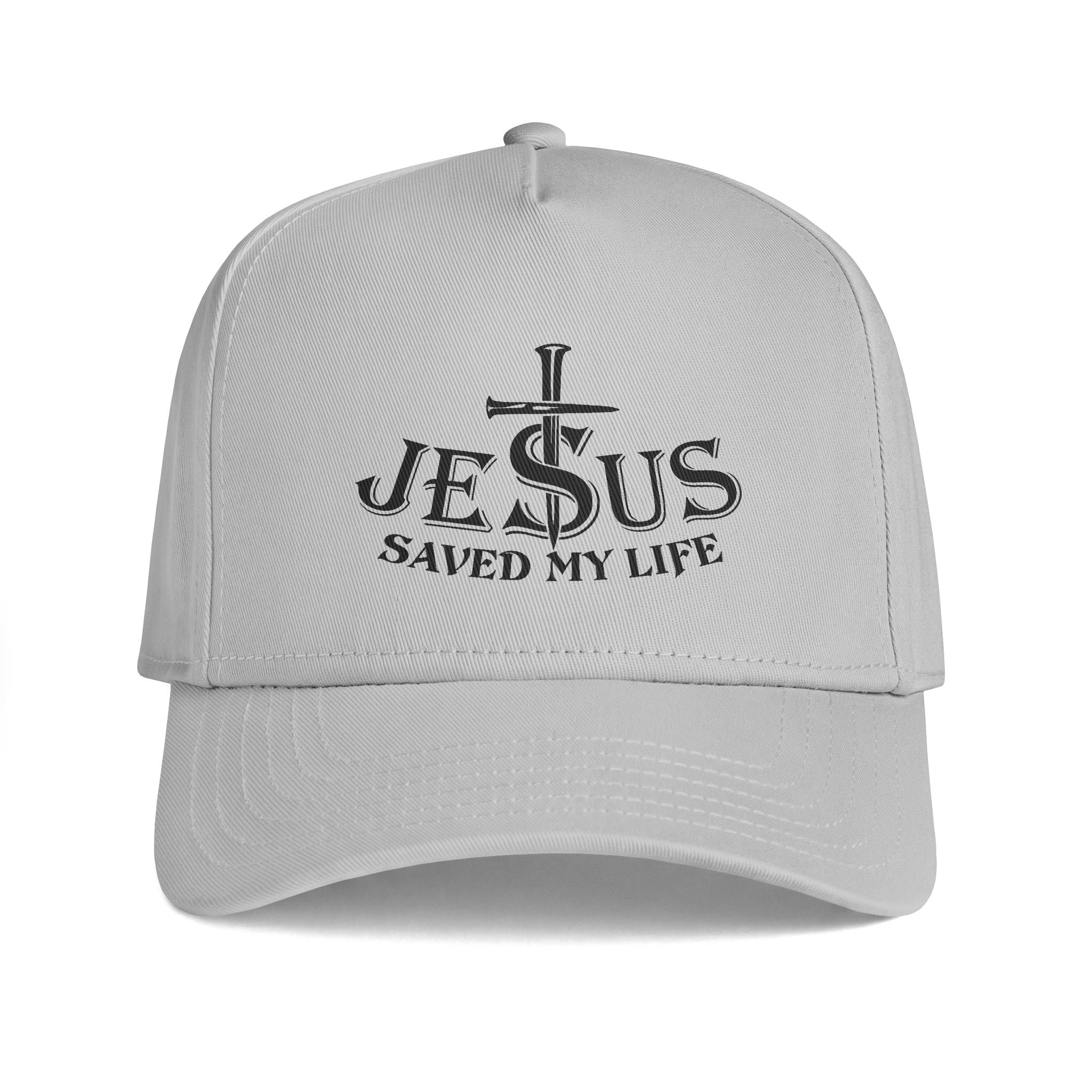Jesus Saved My Life Cap, Inspirational Frame Cap