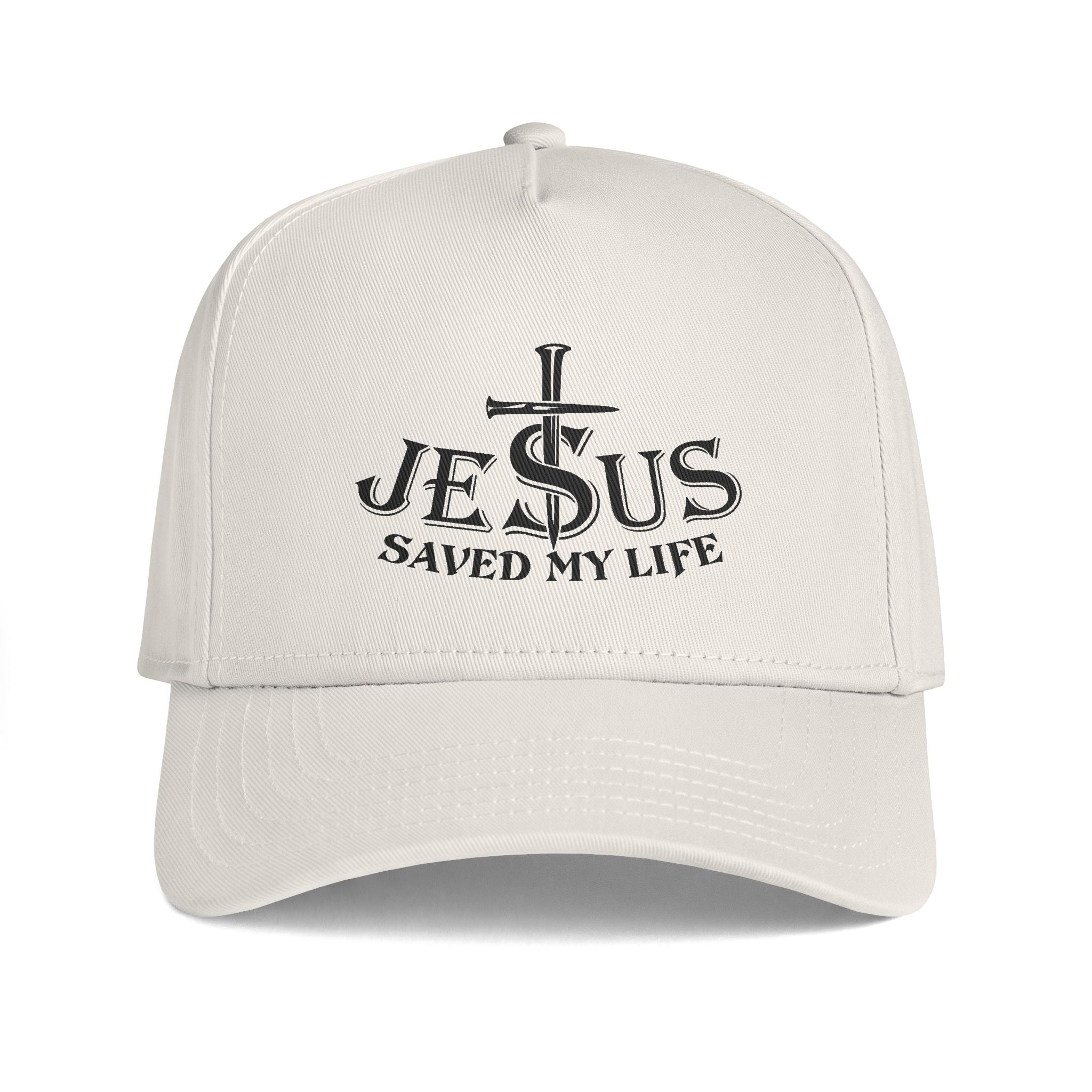 Jesus Saved My Life Cap, Inspirational Frame Cap