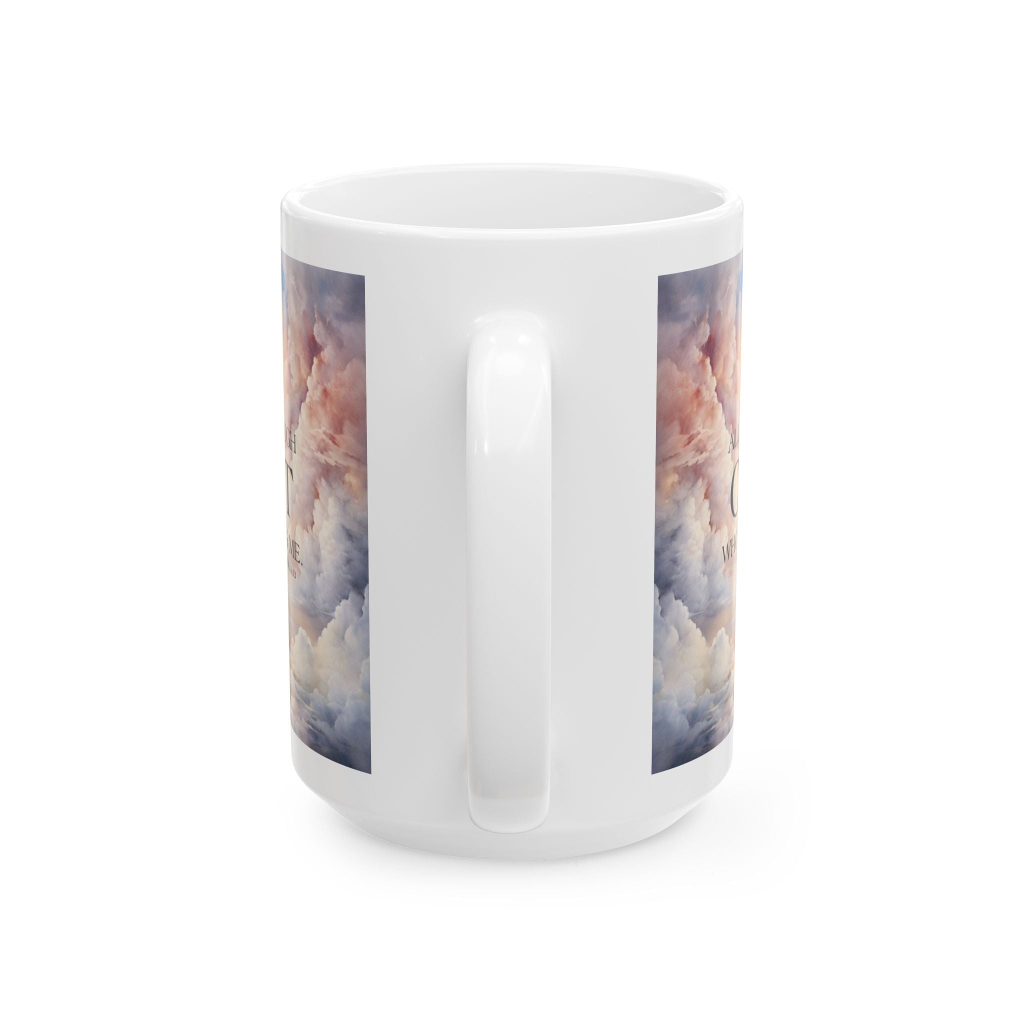 I Can Do All Things Through Christ Mug,  Philippians 4:13 Inspirational Mug