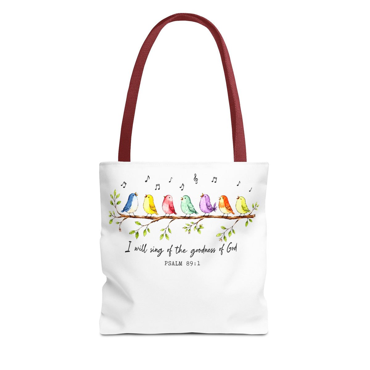 I Will Sing of the Goodness of God Tote Bag