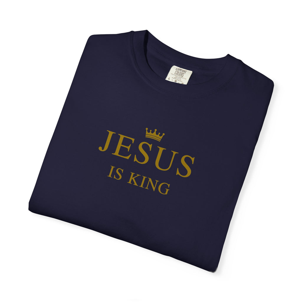 Jesus Is King Christian T-Shirt, Crown of Christ Tee