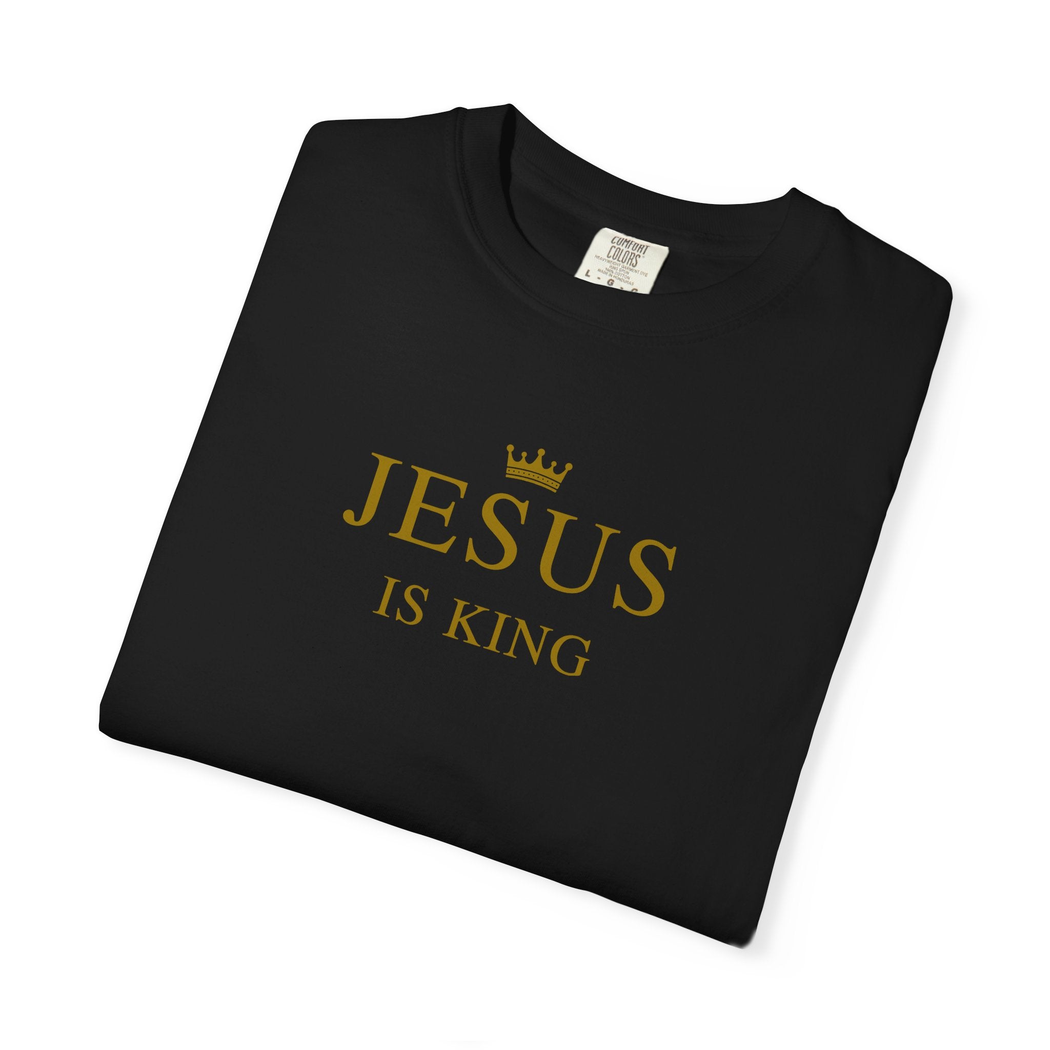 Jesus Is King Christian T-Shirt, Crown of Christ Tee