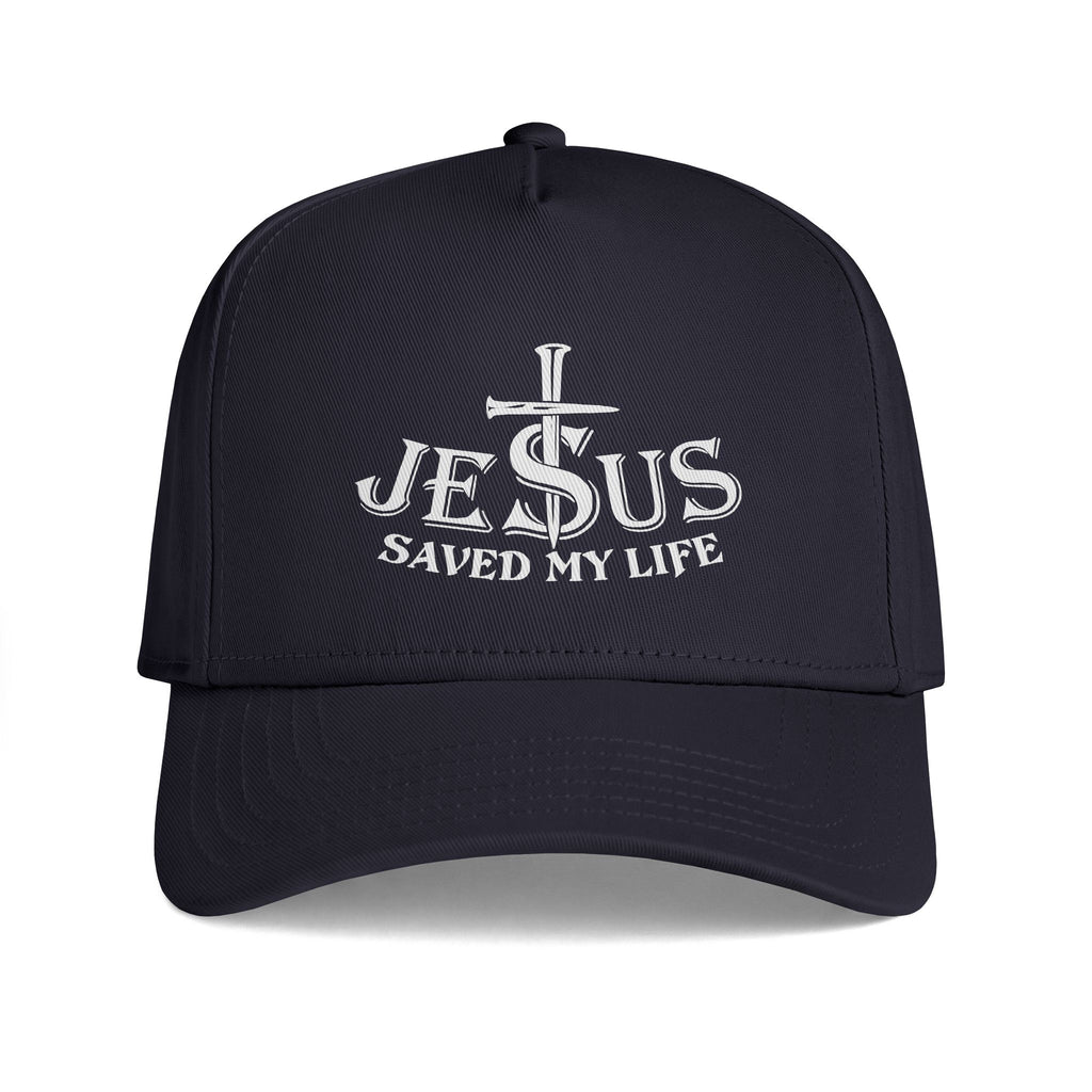 Jesus Saved My Life Cap, Inspirational Frame Cap