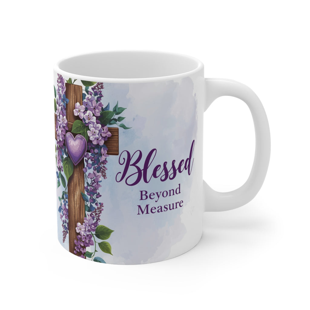 Blessed Beyond Measure Coffee Mug, Ephesians 1:3