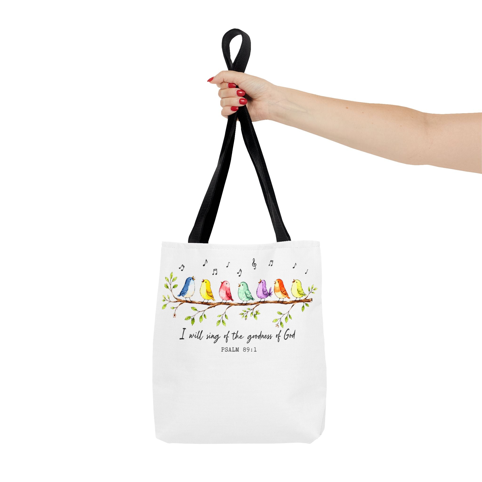 I Will Sing of the Goodness of God Tote Bag