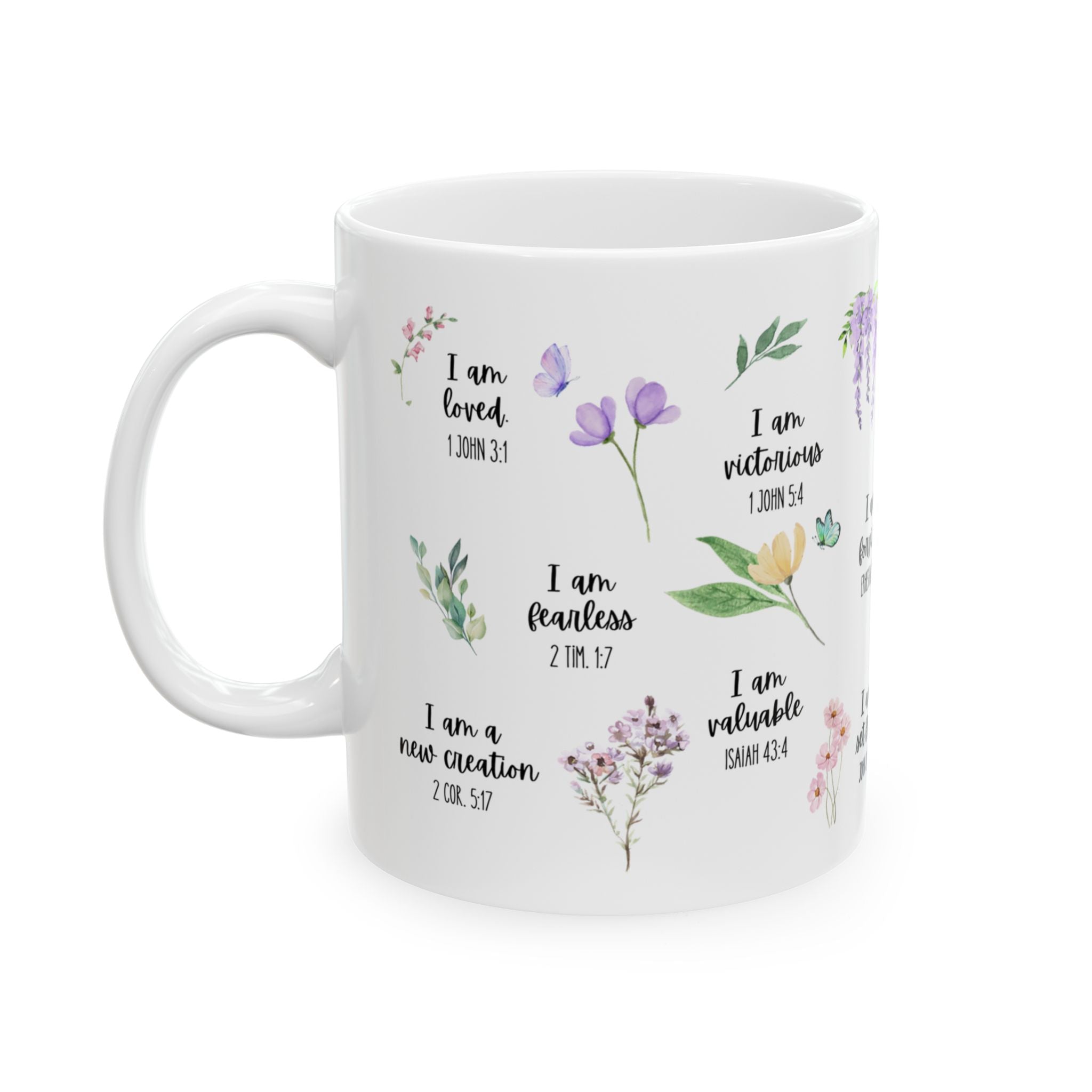 Scripture Affirmation Mug, Inspirational Bible Verse Gift