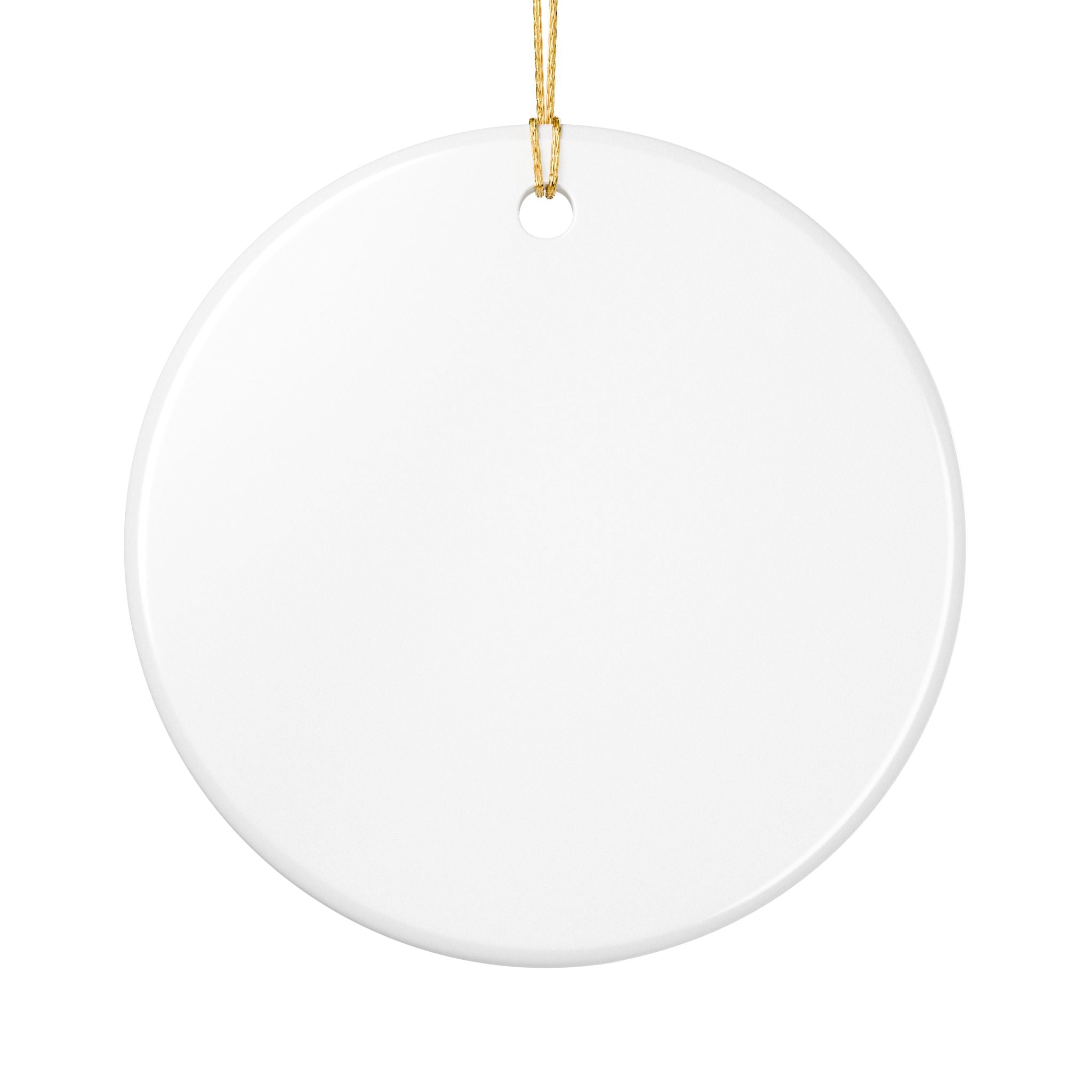Joy to the World Christian Christmas Ornament, The Lord Has Come