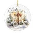 Christmas Begins With Christ Ornament