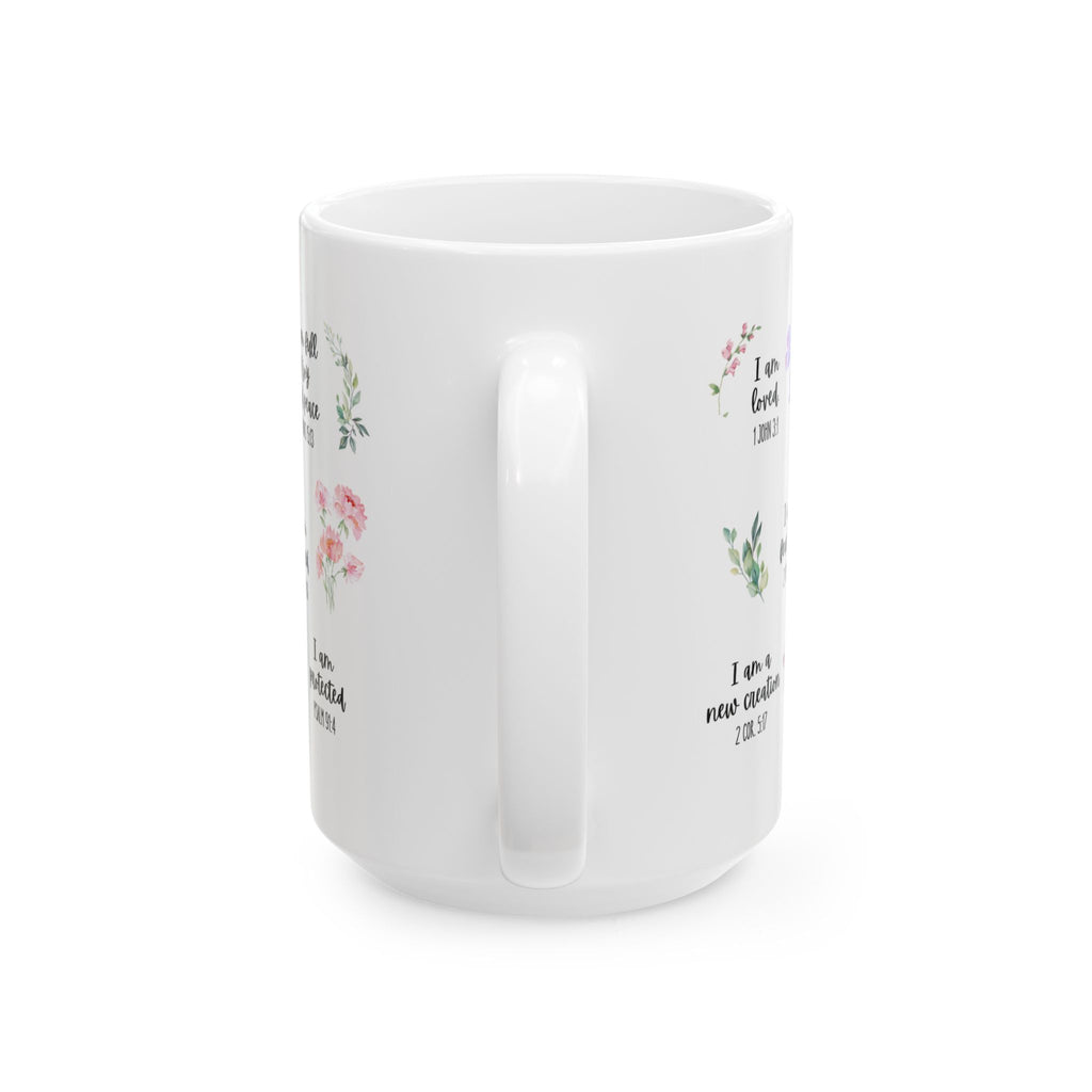 Scripture Affirmation Mug, Inspirational Bible Verse Gift