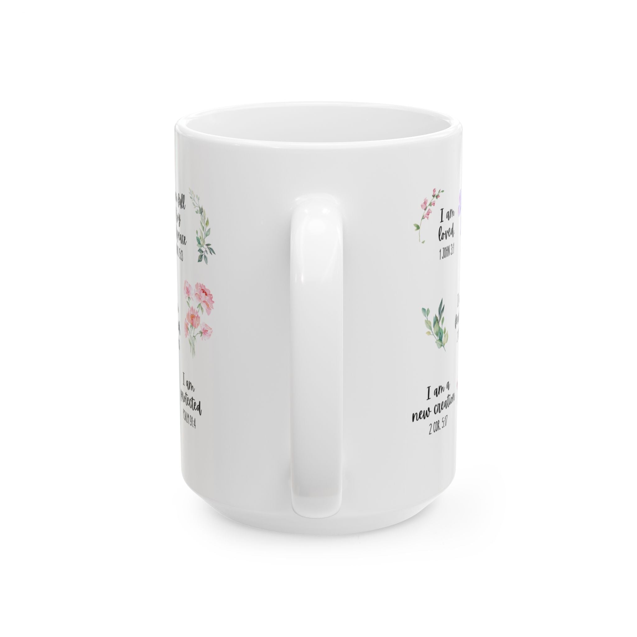 Scripture Affirmation Mug, Inspirational Bible Verse Gift