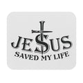 Jesus Saved My Life Christian Cross Mouse Pad