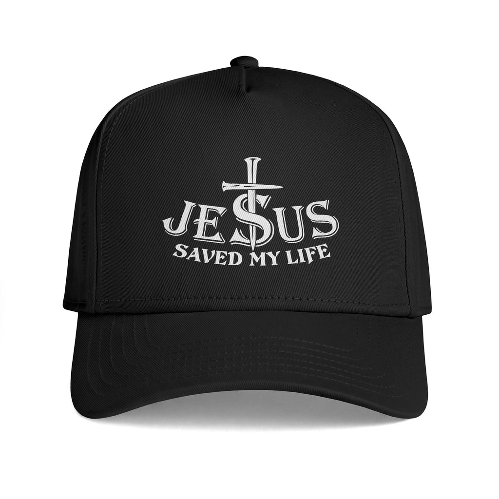 Jesus Saved My Life Cap, Inspirational Frame Cap