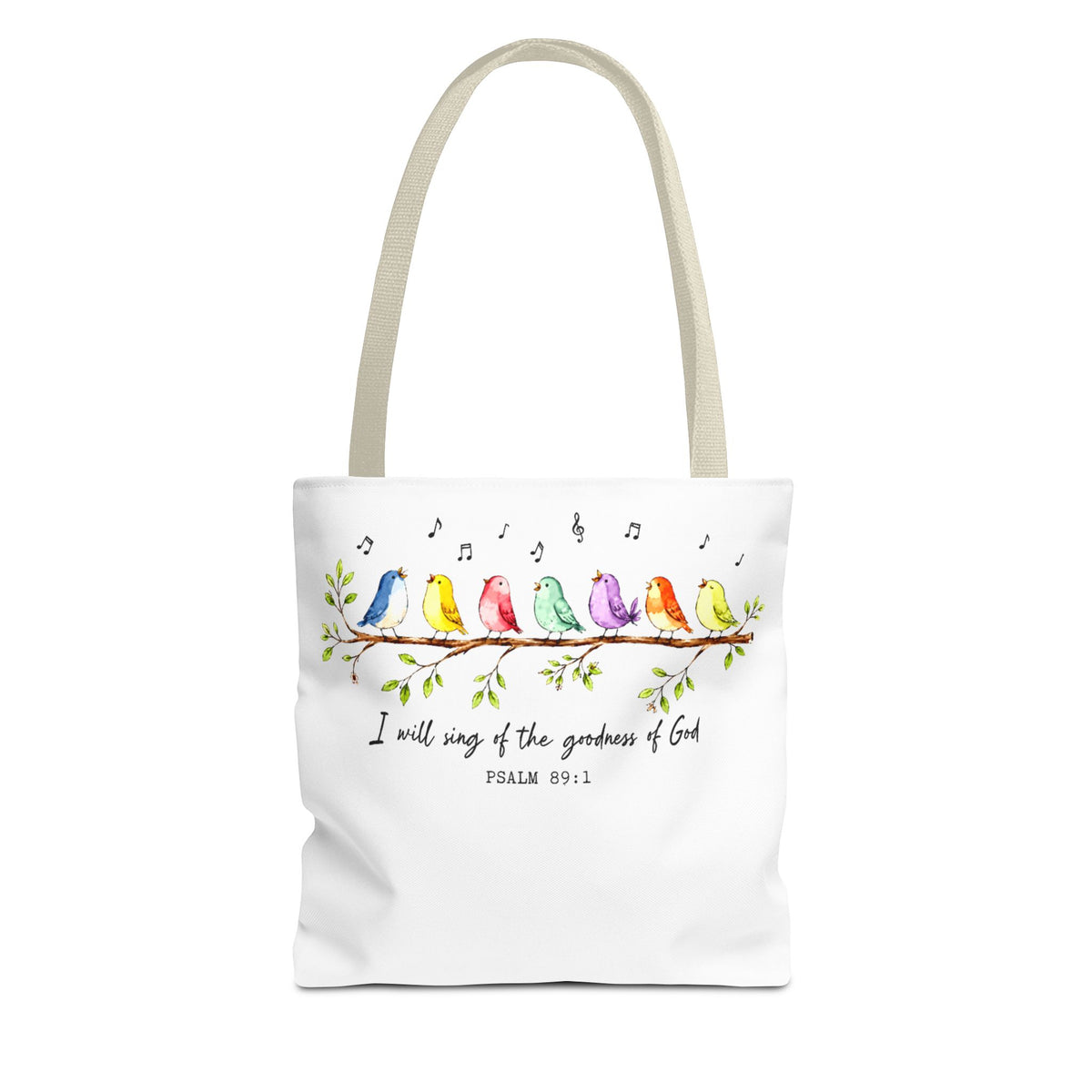 I Will Sing of the Goodness of God Tote Bag