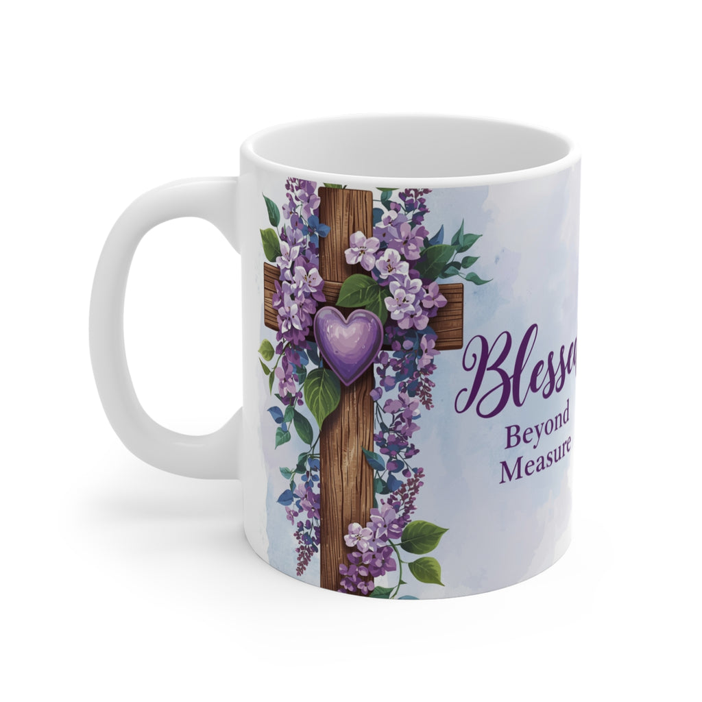 Blessed Beyond Measure Coffee Mug, Ephesians 1:3