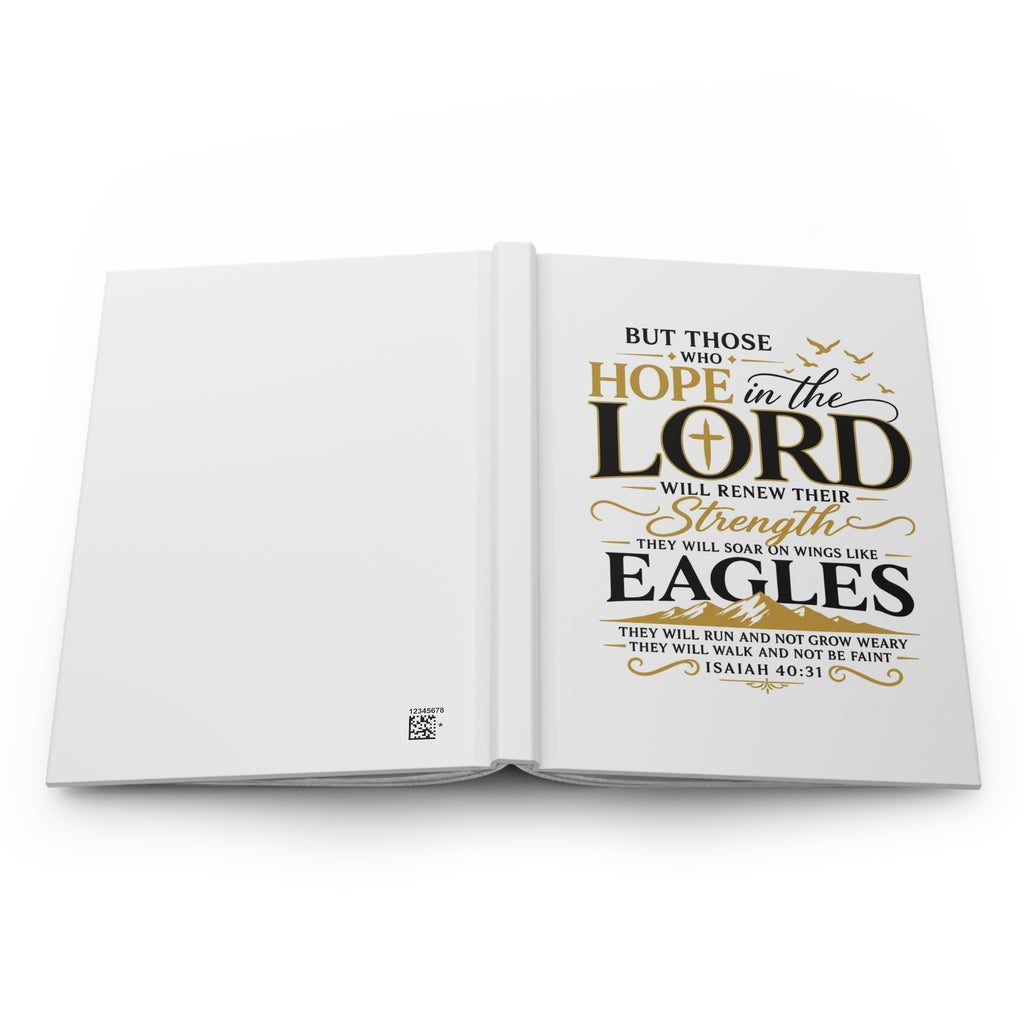 Hope in the Lord Hardcover Journal, Isaiah 40:31