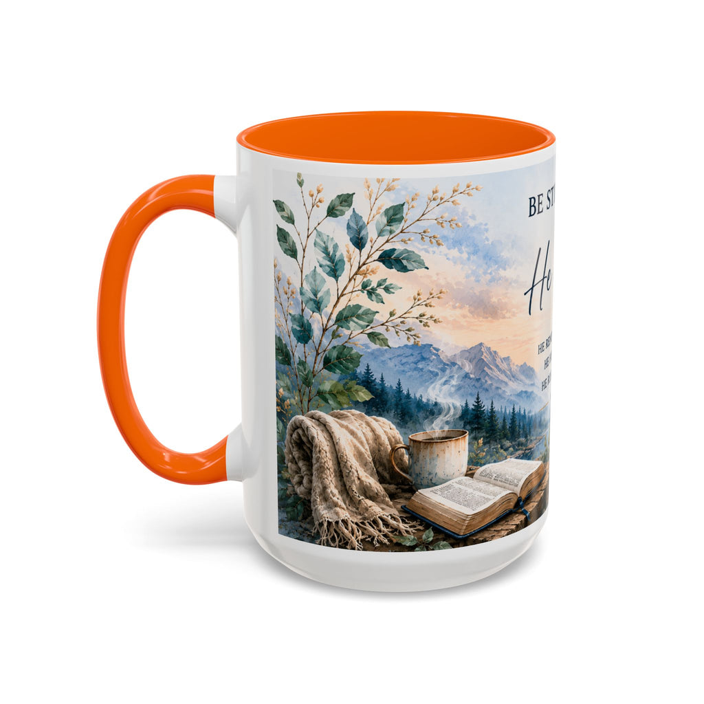 Be Still & Know That He Is God Mug, Psalm 46:10 Inspirational Mug
