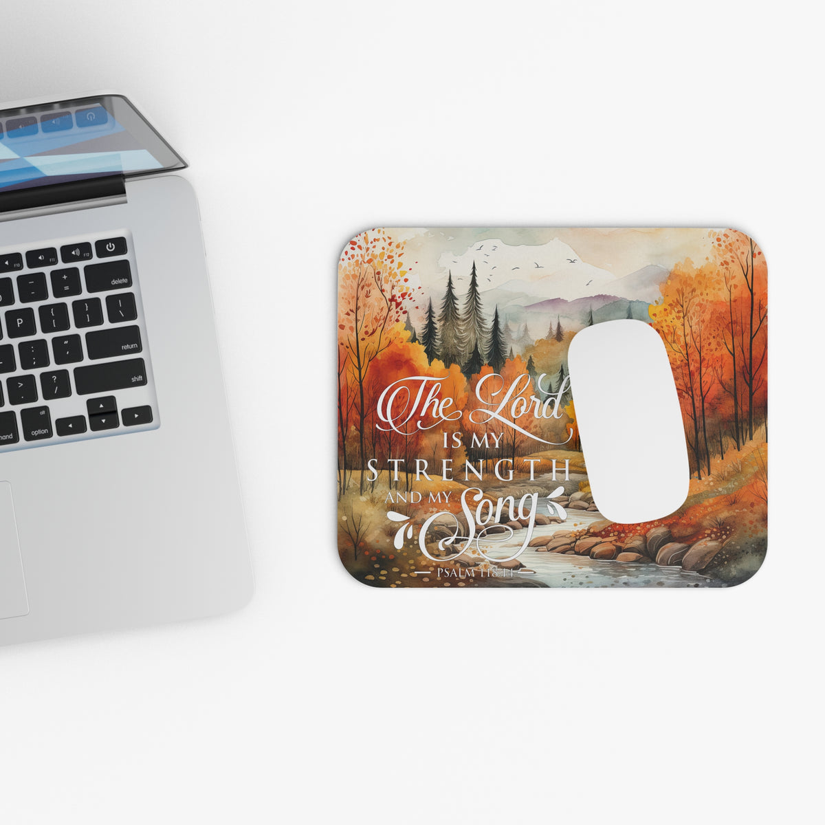 The Lord Is My Strength and My Song Psalm 118:14 Mouse Pad