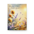 Breathe Write Reflect Grow Floral Lined Hardcover Journal