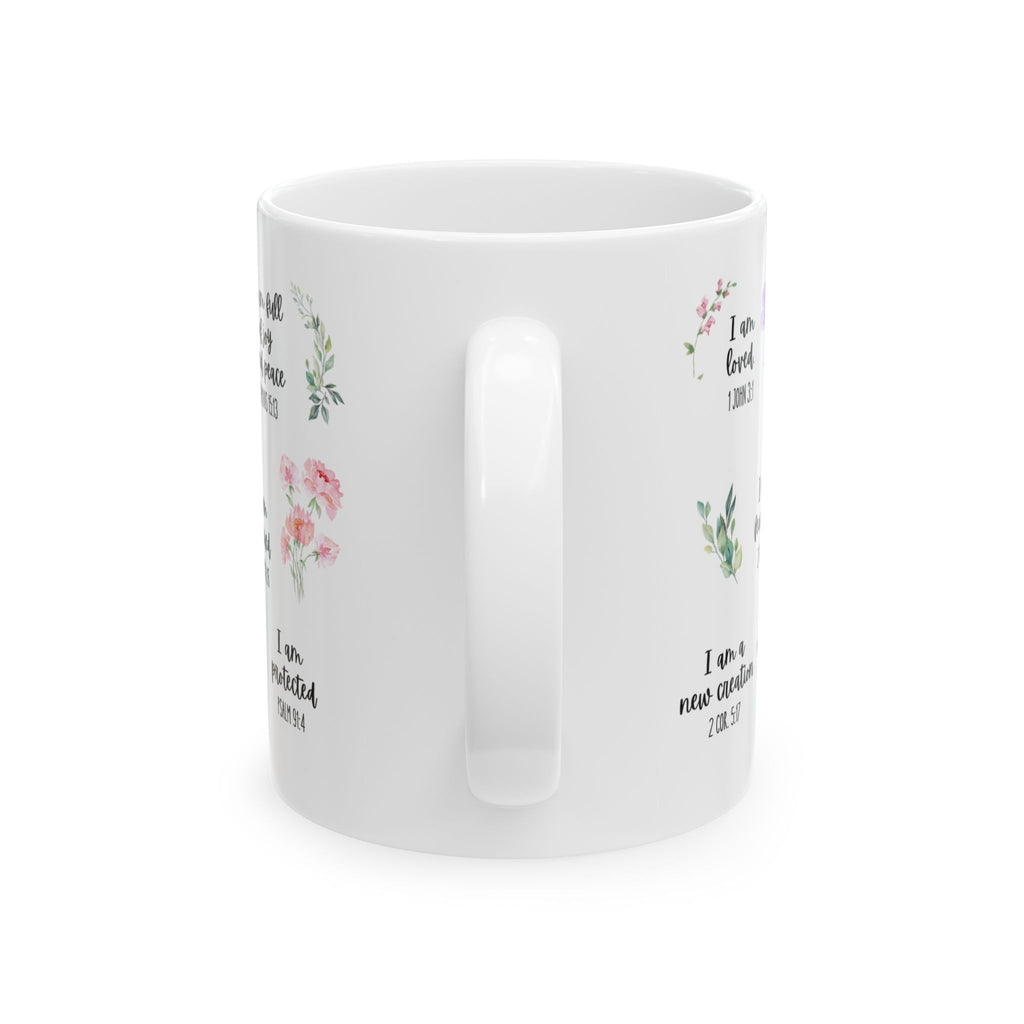 Scripture Affirmation Mug, Inspirational Bible Verse Gift