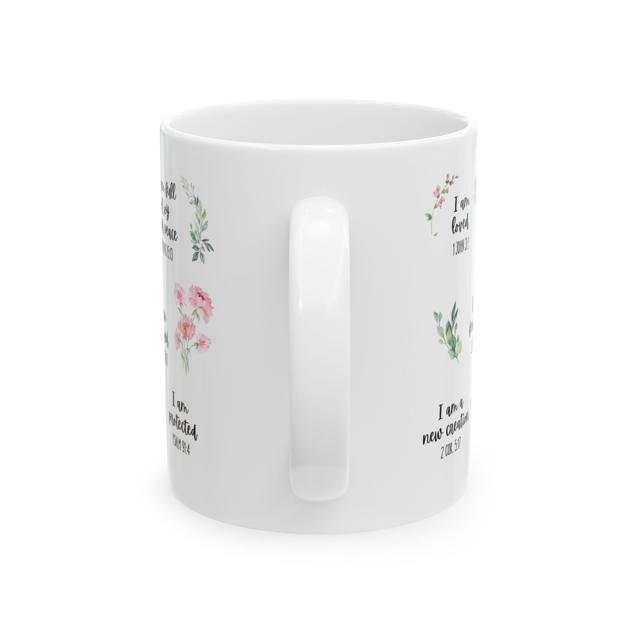 Scripture Affirmation Mug, Inspirational Bible Verse Gift