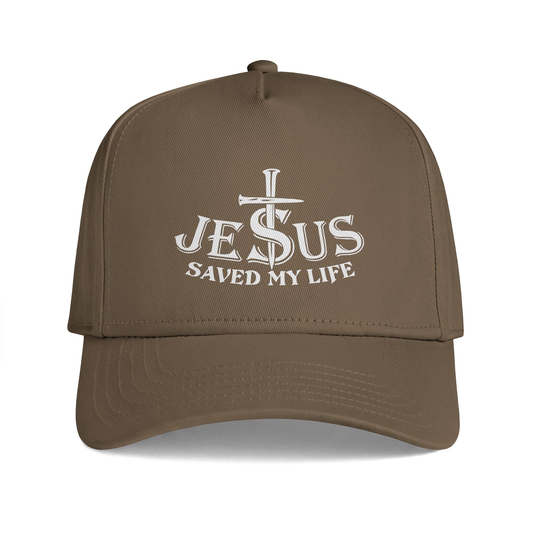 Jesus Saved My Life Cap, Inspirational Frame Cap