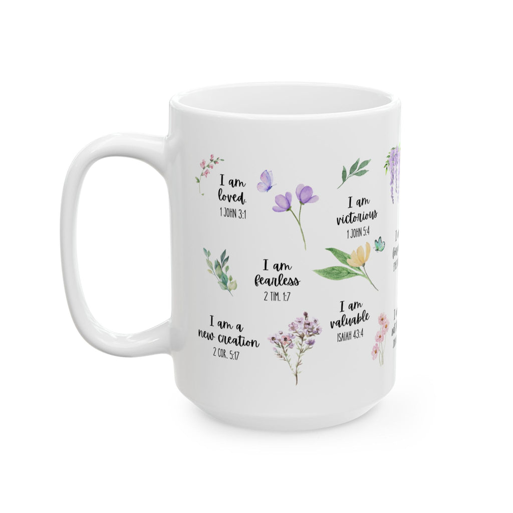 Scripture Affirmation Mug, Inspirational Bible Verse Gift