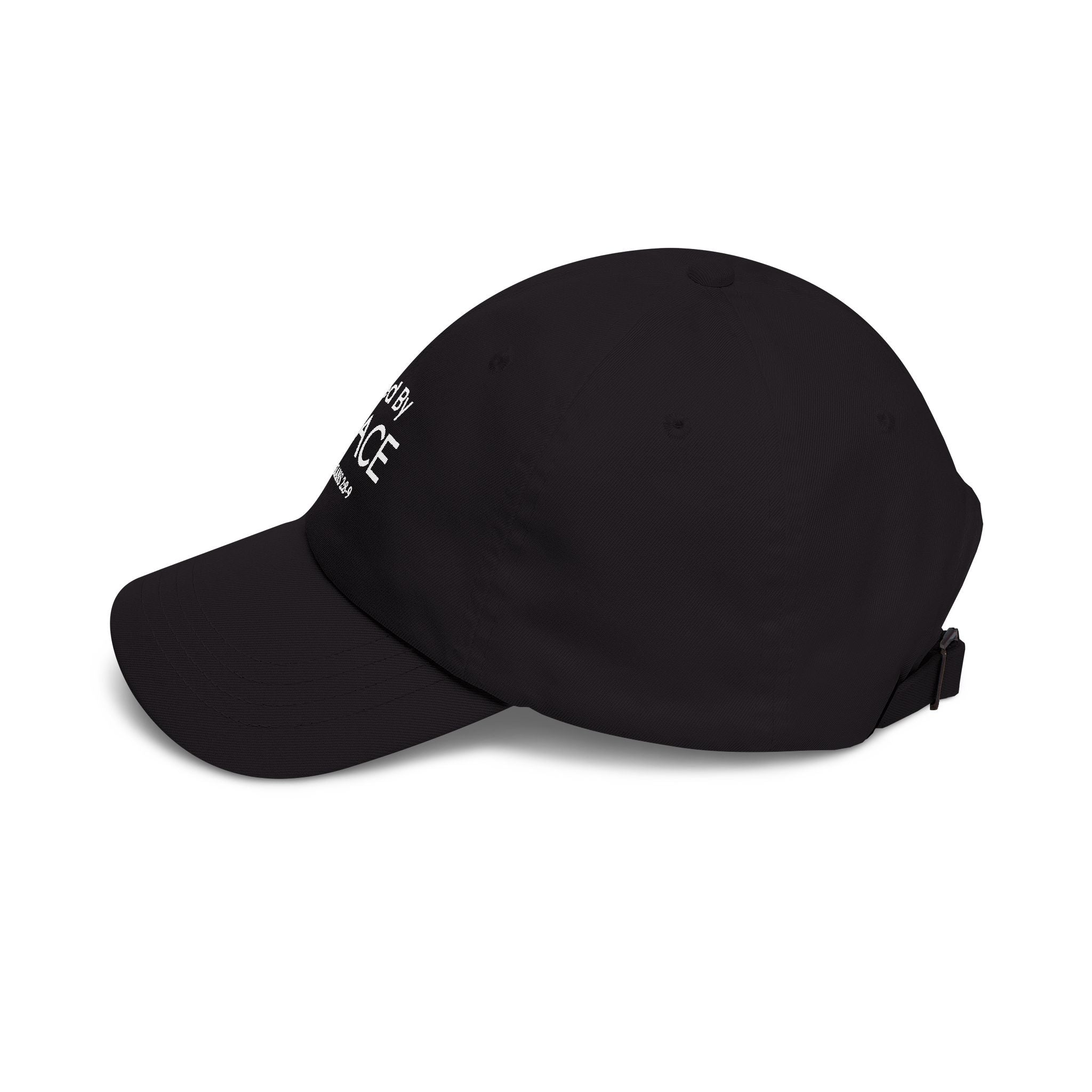 Saved By Grace Embroidered Classic Dad Cap