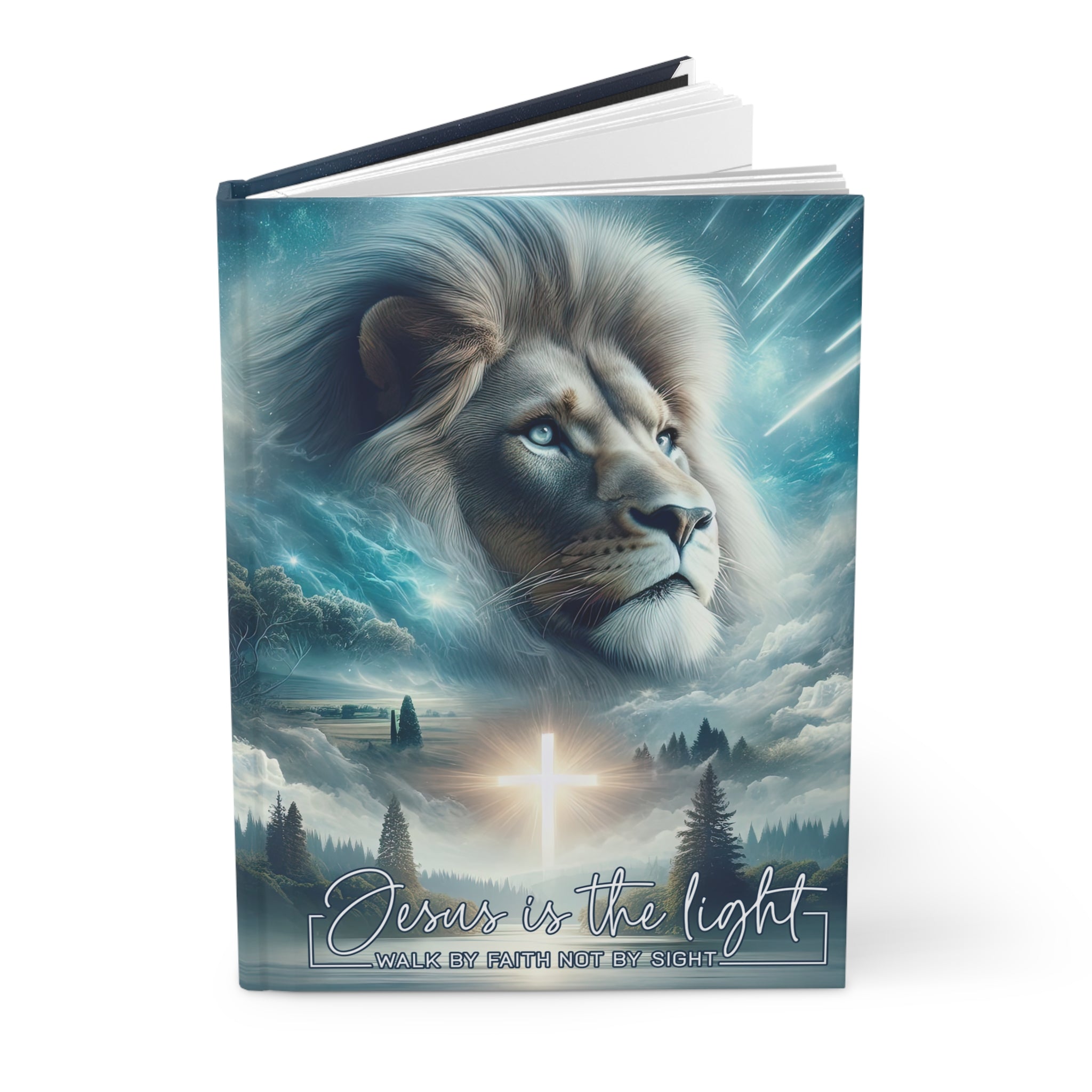 Jesus Is the Light Christian Journal, Walk by Faith, Not by Sight, 2 Corinthians 5:7