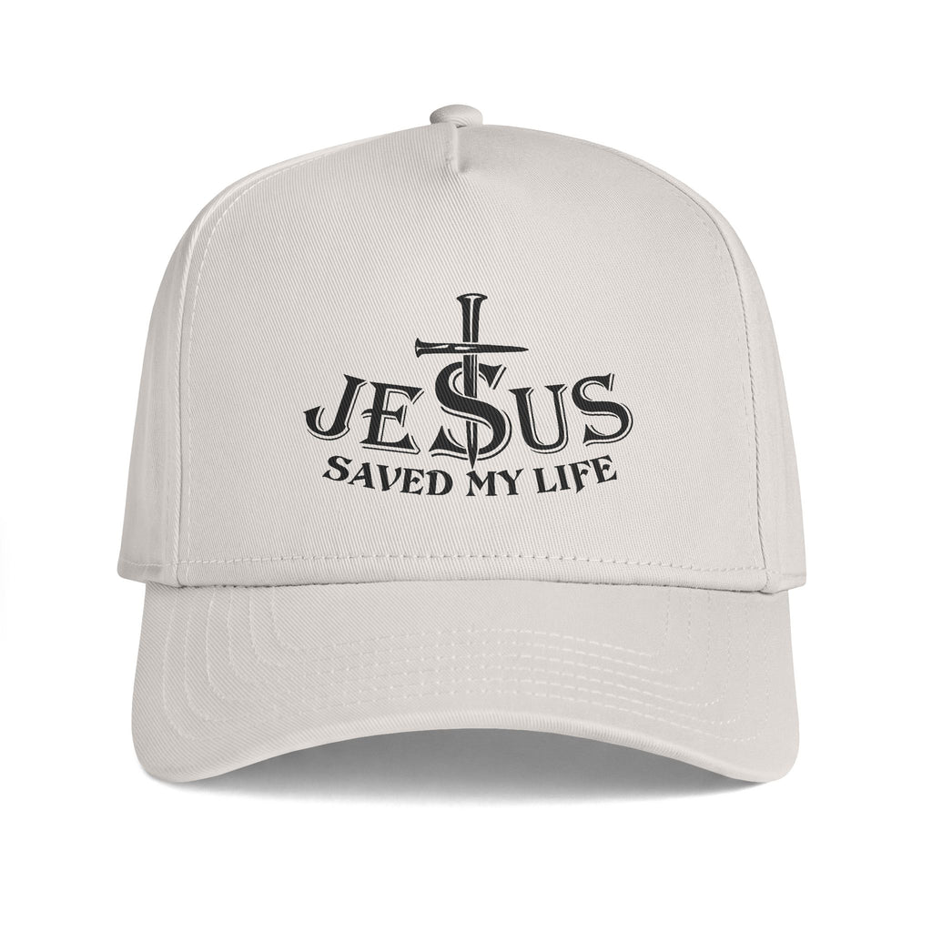 Jesus Saved My Life Cap, Inspirational Frame Cap