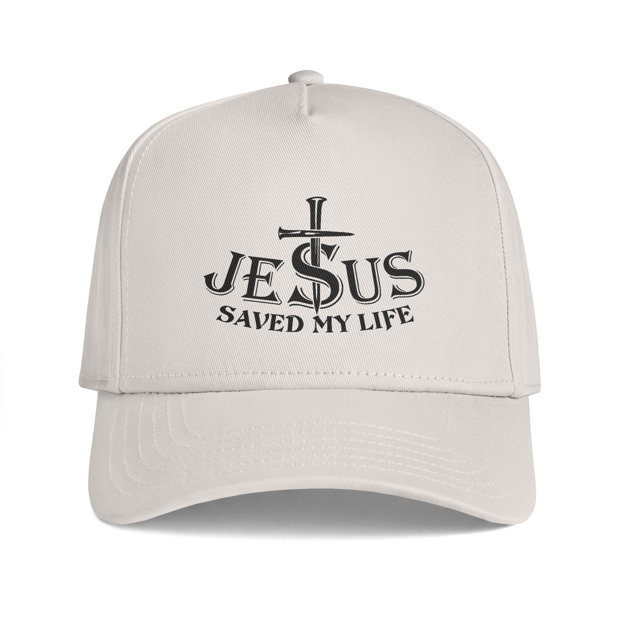 Jesus Saved My Life Cap, Inspirational Frame Cap