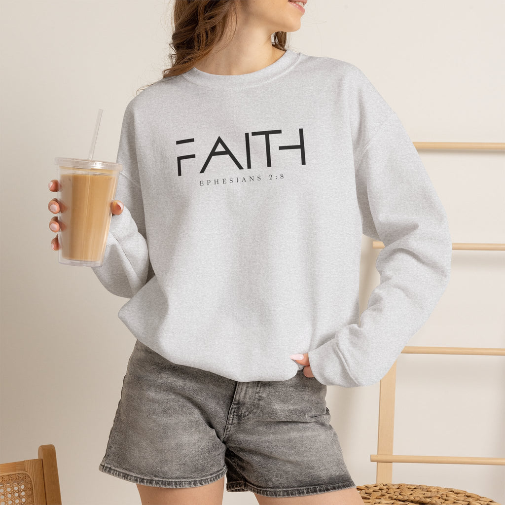 Faith Ephesians 2:8 Sweatshirt