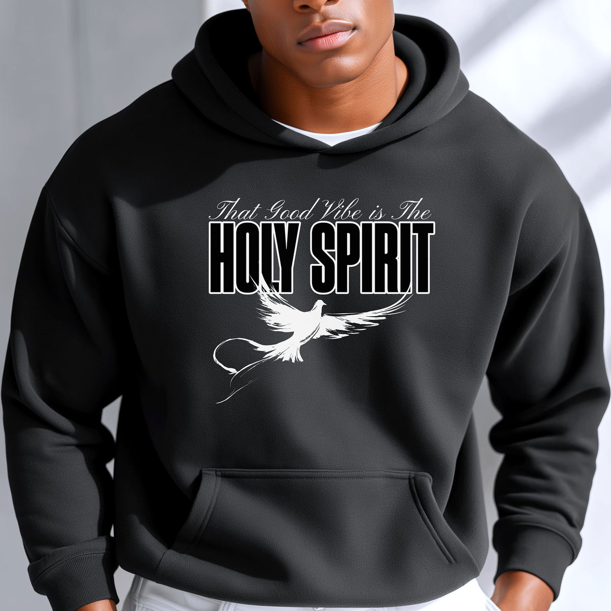 That Good Vibe Is the Holy Spirit Christian Hoodie