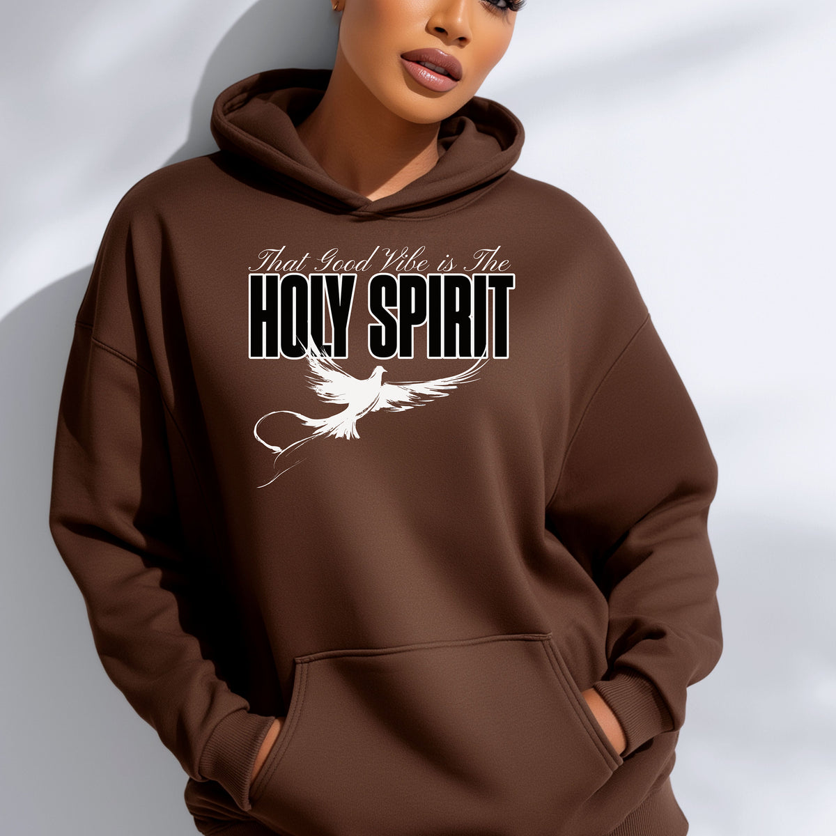 That Good Vibe Is the Holy Spirit Christian Hoodie