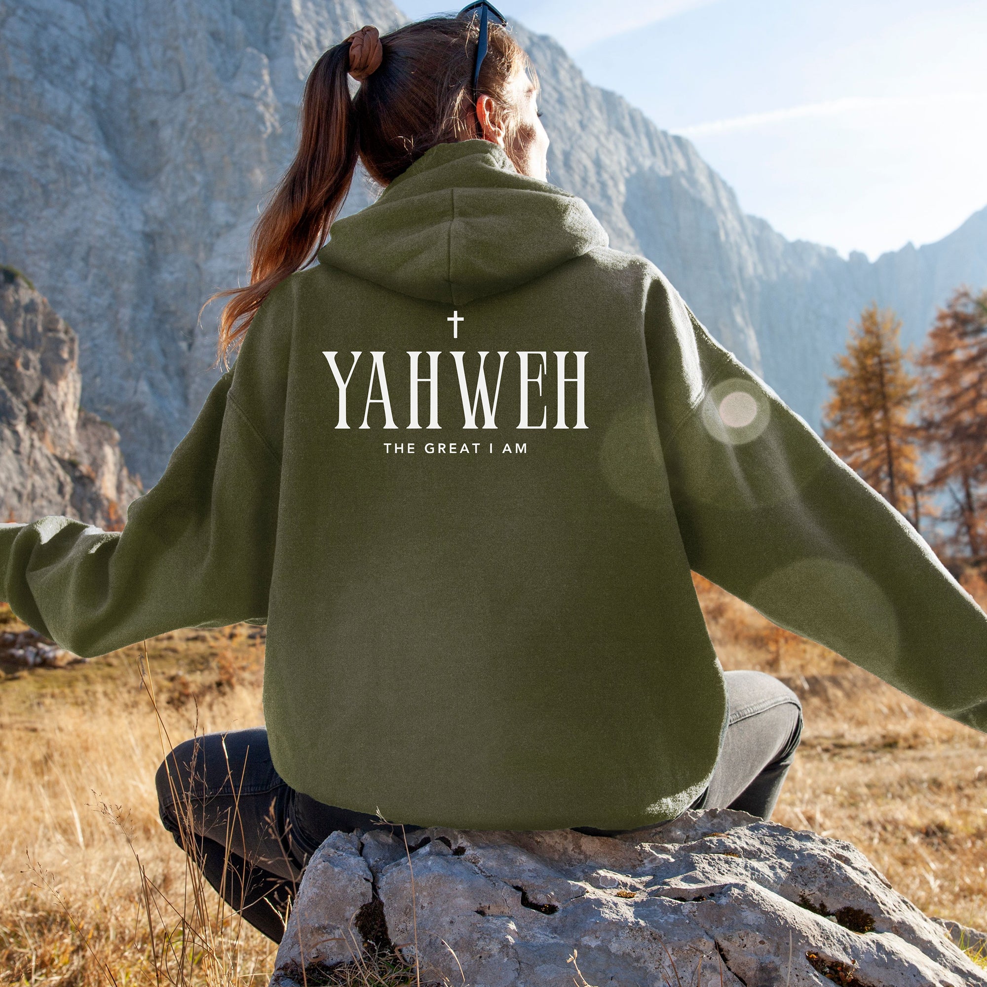 Yahweh The Great I AM Hoodie