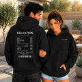 Salvation Receipt Hoodie, Jesus Paid It All Romans 6:23