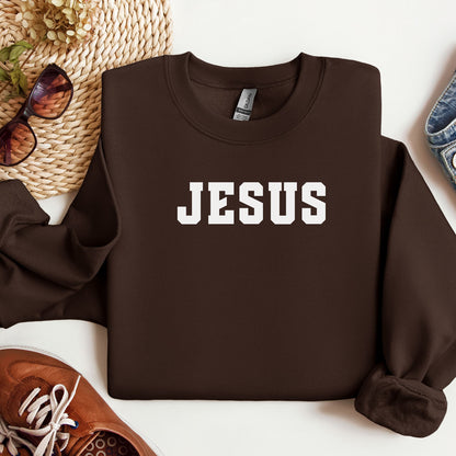 Jesus Bold Christian Faith Sweatshirt