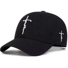 Faith Cross Baseball Cap, Embroidered Faith Hat