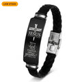Jesus "With God All Things Are Possible" Bracelet, Matthew 19:26 Christian Bracelet