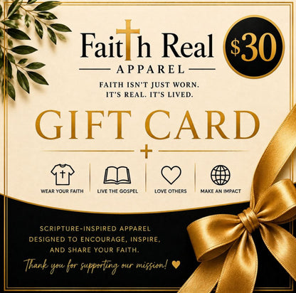 Faith Real Apparel Gift Card