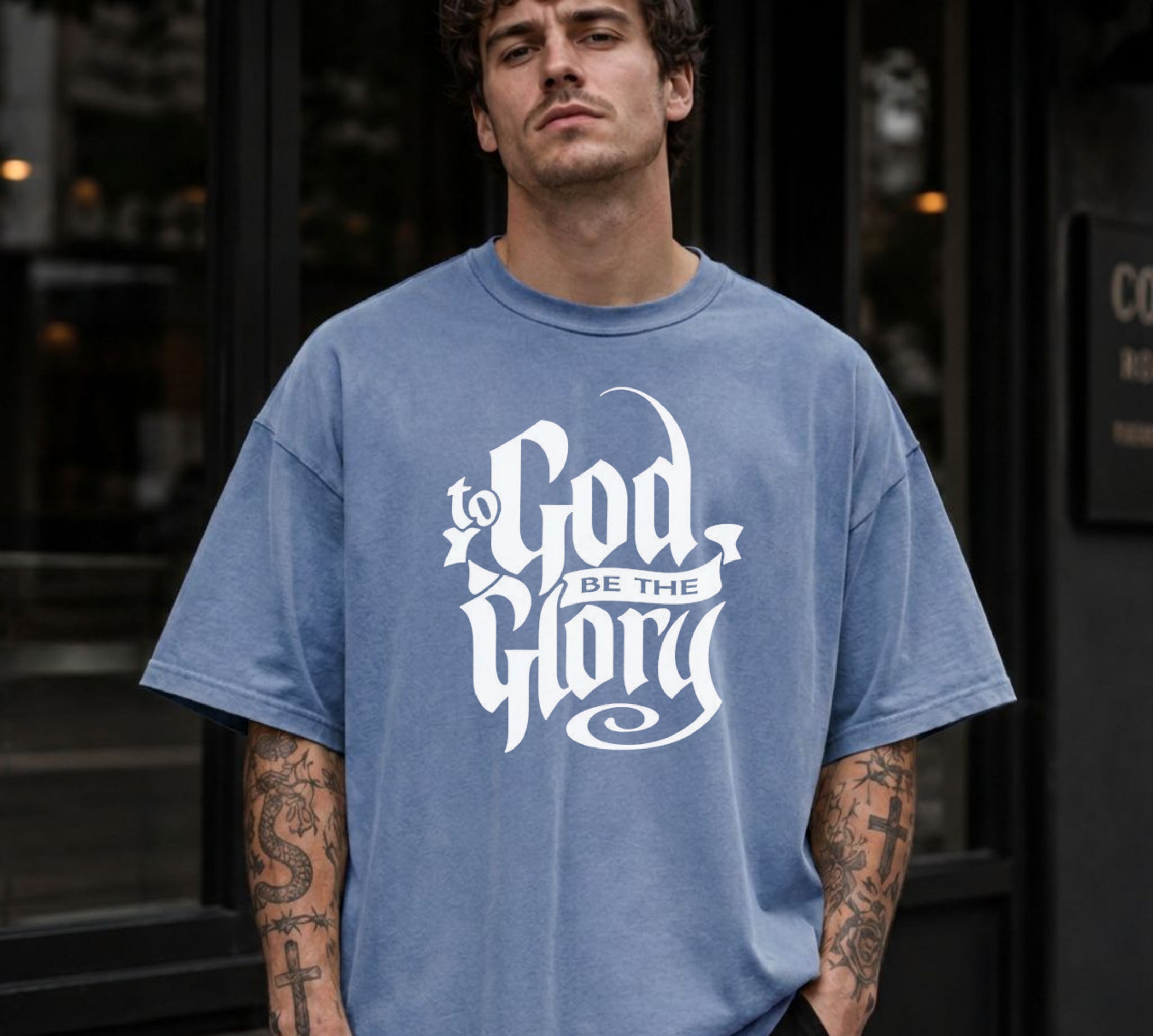 To God Be the Glory T-Shirt, Faith Graphic Tee