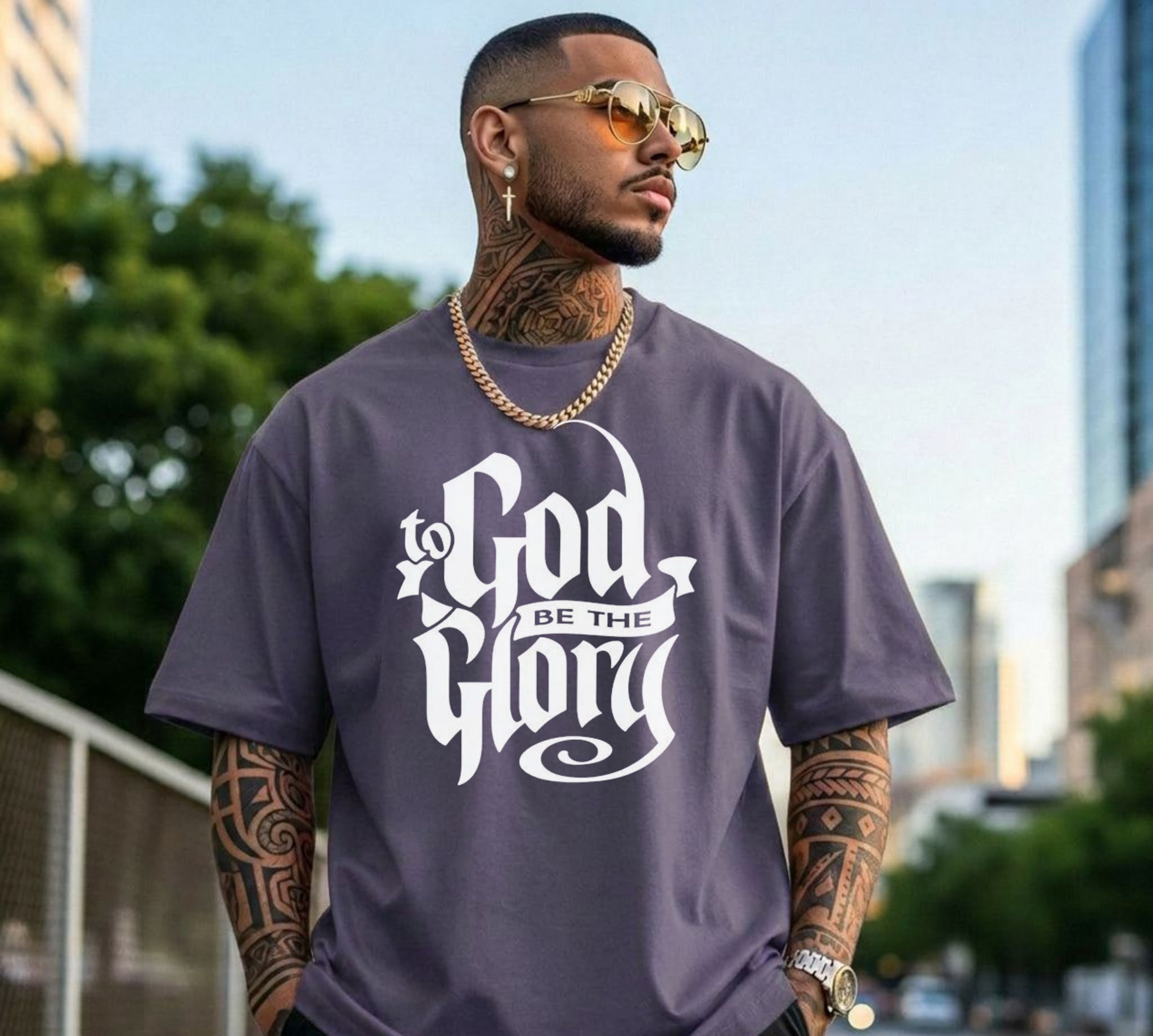 To God Be the Glory T-Shirt, Faith Graphic Tee