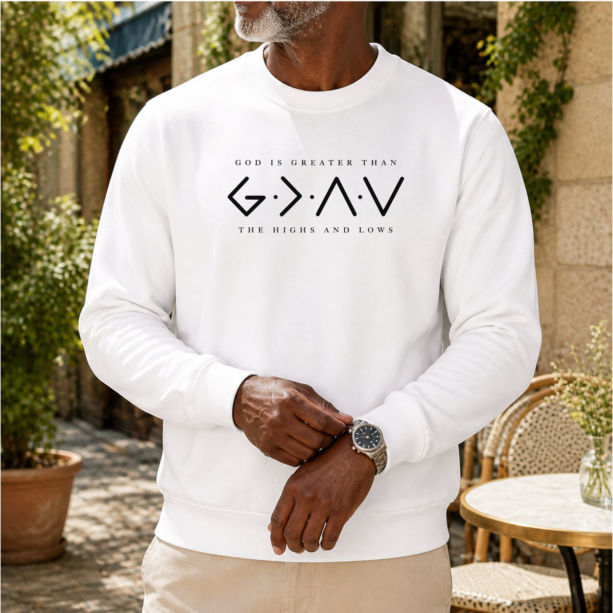 God Is Greater Than the Highs and Lows Sweatshirt