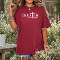 Created With a Purpose T-Shirt, Faith Cross Eph 2:10 Tee