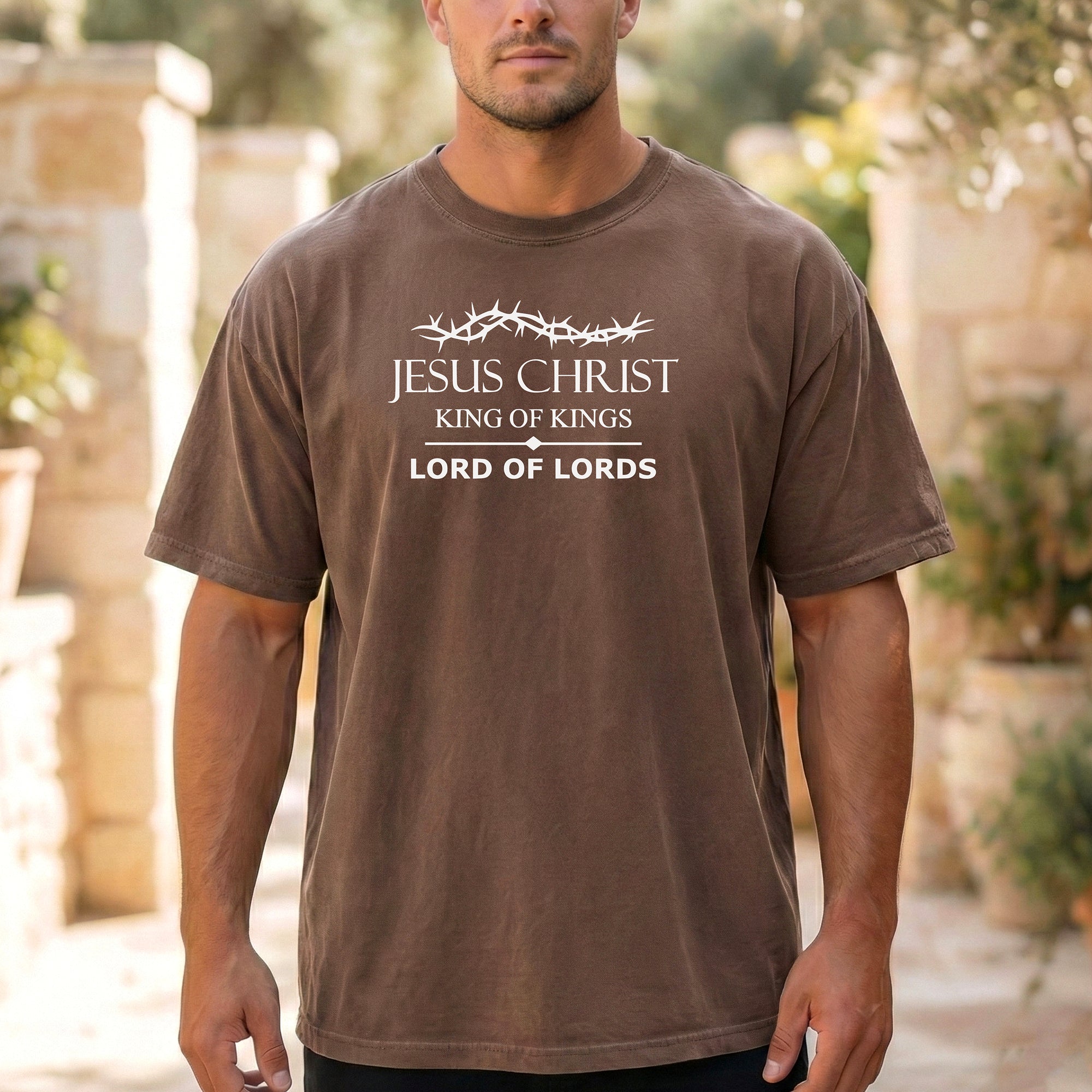 Jesus Christ King of Kings Lord of Lords T-Shirt |  Christian Faith Graphic Tee