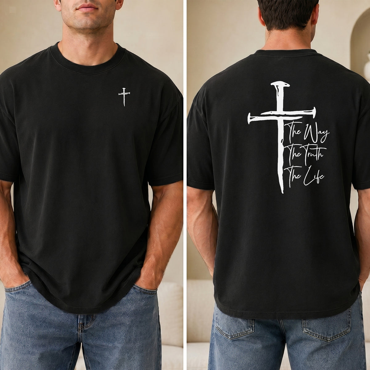 The Way, The Truth, The Life T-Shirt, John 14:6