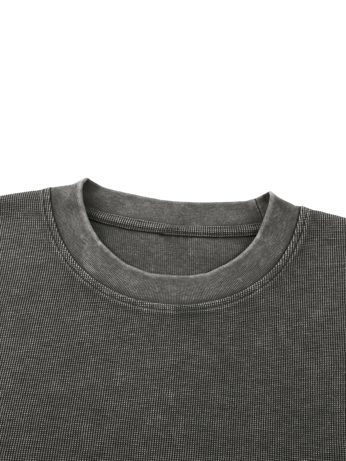 Mineral Wash Waffle Knit Shirt