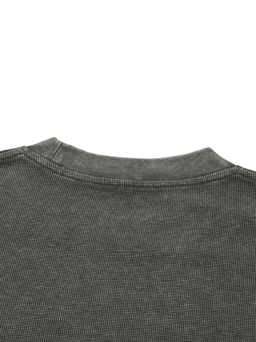 Mineral Wash Waffle Knit Shirt
